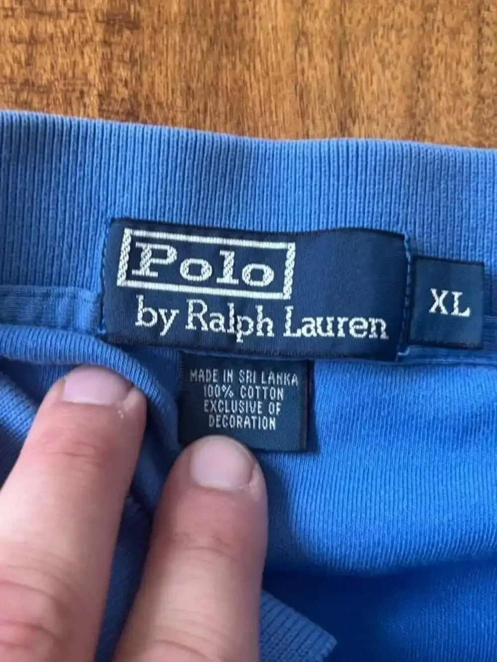 Polo Ralph Lauren Men's Blue Short Sleeve Cotton Polo Shirt Size XL